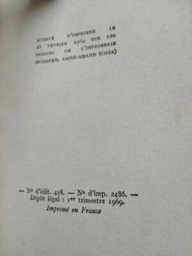 Frédéric Dard Toi qui vivais préméditations. DARD Frédéric