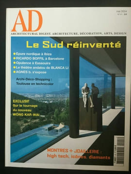 AD architecture décoration art design Mai 2004 N 41. Architectural Digest