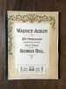 GEORGES BELL. - WAGNER-ALBUM - 20 MORCEAUX mayenne force arrangés POUR PIANO. 