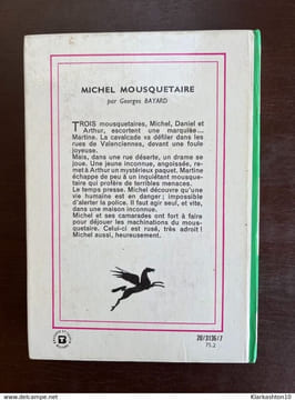 Georges Bayard Michel Mousquetaire Hachette. Bayard Georges