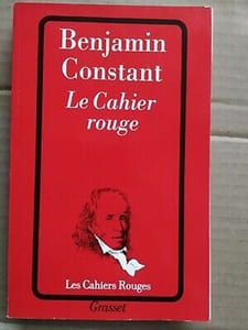 Le cahier rouge grasset