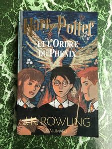 j k Rowling Harry Potter et l'Ordre du Phénix Gallimard