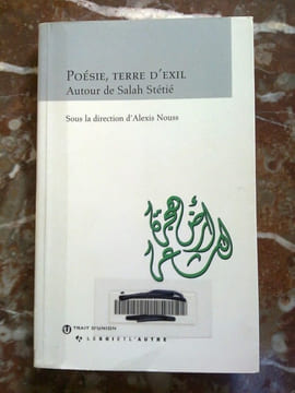 poésie terre d'exil autour de Salah Stétié Trait d'union. undefined