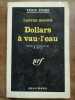 Dollars à vau l'eau Gallimard Série Noire nº823 1963. CARTER BROWN