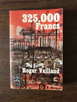 - 325.000 Francs BUCHET-CHASTEL LE LIVRE DE POCHE. Roger Vailland