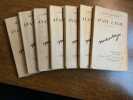 Avant L'Exil 1841 7 volumes Jules Rouff et co non daté. Victor Hugo