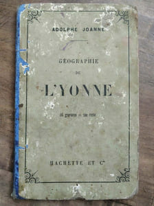 Géographie de l'Yonne Hachette et cie