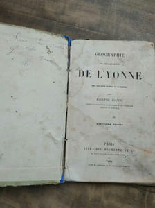 Géographie de l'Yonne Hachette et cie
