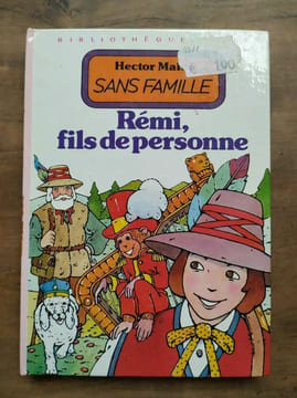 Sans famille Rémi fils de personne Bibliothéque rose. Hector Malot