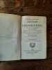 Code Dictionnaire des Constructions. 