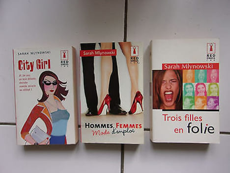 chick lit lot 3 romans SARAH MLYNOWSKI City girl Trois filles en folie. Mlynowski Sarah