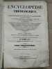 Encyclopédie Théologique - Séries de dictionnaires Tome cinquantième 1849. 