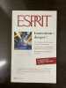 Revue Esprit n 401 Janvier 2014. 