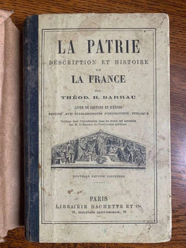 t h barrau La patrie description et histoire de La France hachette. undefined