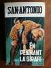 En peignant la giraffe fleuve noir. San Antonio