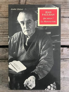 Jean Paulhan Qui suis je La manufacture