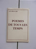 a p BELUCHE Po&egrave;mes de tous les temps rare. 