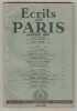 ECRITS DE PARIS No 87 Janvier 1952 Michel Dacier Jean Pleyber CA62A 2. 