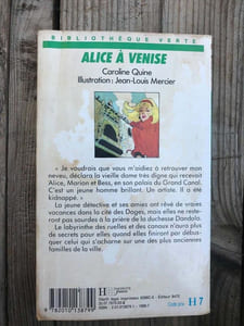 Alice a Venise hachette