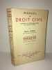 Pierre Voirin MANUEL DE DROIT civile CAPACITE 2ème année TOME 2. 