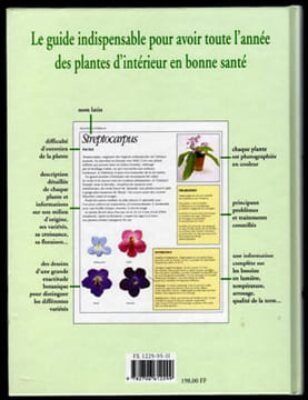 PLANTES D'INTERIEUR Comment choisir et soigner plus de 400 PLANTES. John Evans