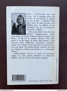aimez vous brahms Le Livre de Poche