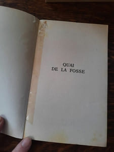 engrenage Quai de la fosse
