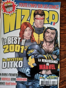 Wizard Magazine Le Magazine des Comics n 18 The Best of 2001 Février 2002
