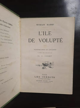 - L'ile de Volupté Les Inédites. Myriam Harry