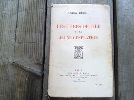 Les chefs de file de la jeune génération. Lucien Dubech