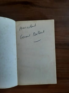 Gerard Delteil Solidarmoche Envoi Autographe