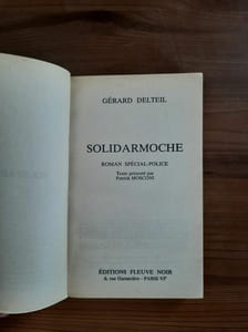Gerard Delteil Solidarmoche Envoi Autographe
