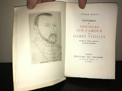 SUPPLEMENT AU DISCOURS SUR L'AMOUR DES DAMES VIEILLES Serrière