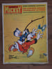 Le Journal de Mickey N&ordm; 1061 1972. 