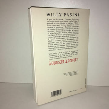 A QUOI SERT LE COUPLE éditions Odile Jacob BB2B. Willy Pasini