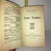 TROIS TOMBES Librairie plon nourrit sans date. Henry Bordeaux