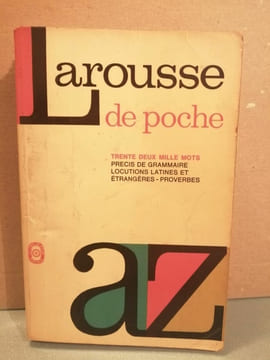 Larousse de poche Trente deux mille mots a z Le livre de poche. undefined