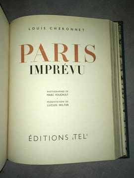 Reliure PARIS A TRAVERS LES SIECLES EGLISES PARISIENNES PARIS IMPREVU. undefined
