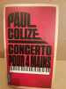 Concerto pour quatre mains pocket 2017. Paul Colize