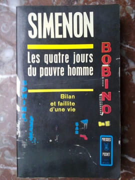 simenon Les quatre jours du pauvre homme. undefined