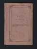 Annuaire statistique et administratif des VOSGES pour 1847. CHARTON Charles