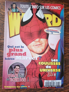 Wizard Magazine Le Magazine des Comics n 5 Coverture 12 Décembre 2001