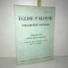 Weber BENEDICTION DES GRANDES ORGUES EGLISE ST ALOYSE strasbourg neudorf. 