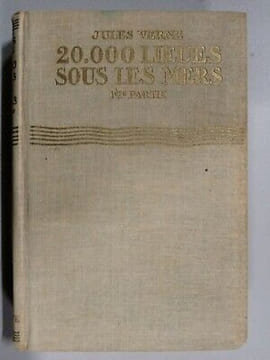20 000 lieues sous les mers Tome 1 Librairie hachette. Jules Verne