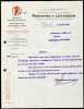 Facture PANHARD et LEVASSOR Moteurs Voitures Automobiles Machines Outils. 