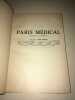 GILBERT CARNOT revue PARIS MEDICAL année MEDECINE Nr 1 à 52 GUERRE. 