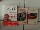 lot 3 livres BORIS CYRULNIK sauve toi la vie signe du lien mémoires de singe. Cyrulnik Boris