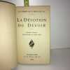 Pinard de la Boullaye la DEVOTION DU DEVOIR Retraite Pascale CAREME. 
