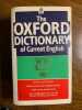 The Oxford dictionary of Current English. University of Oxford