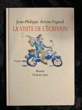 jean philippe arrou vignod La visite de l'écrivain L'école des loisirs. Arrou Vignod Jean Philippe